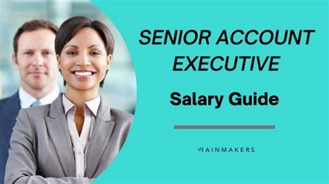 Salary for senior account executive - Senior Account Executive make an average of $130000 / year in Canada, or $66.67 / hr. Try Talent.com's salary tool and search thousands of salaries in your ...